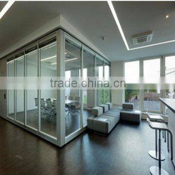 Glass partition system/office partiton/glass wall