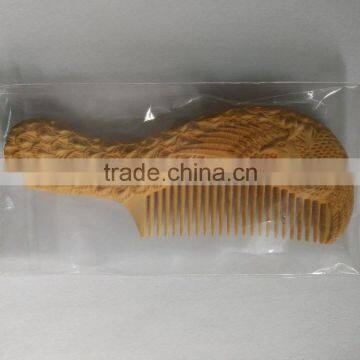 Good quality boxwood hair comb