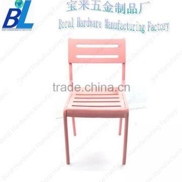 Mini metal craft of sprayed iron exhibition chair