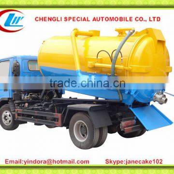 JAC 5000litres sewer tanker cleaning truck