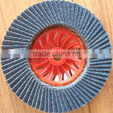 5/8-11 thread plastic backing flap disc Amercia type