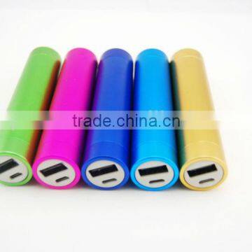 Wholesale 2600mah Portable Power Bank Charger Mini Portable USB Charger for IPhone Samsung LG photo-2