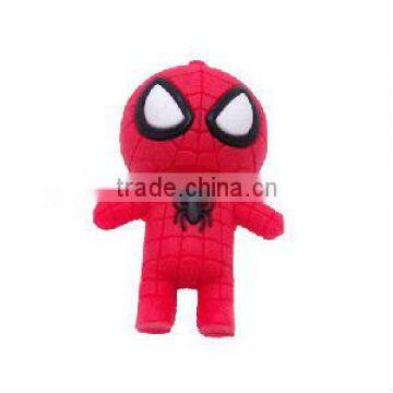 Spider-Man shape usb disk ,usb flashlight with full capacity as 2G 4GB 8GB ...can be OEM project