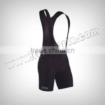 Men & Women 100% Polyester Stretchable Lycra Cycling Bib Shorts 200gsm