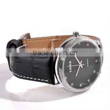 Stainless Steel Automatic Leather Strap Men Wrist Watch Quality Choice