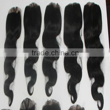 Alibaba express natural color cheap free parting frontal lace closure with bundles in stock