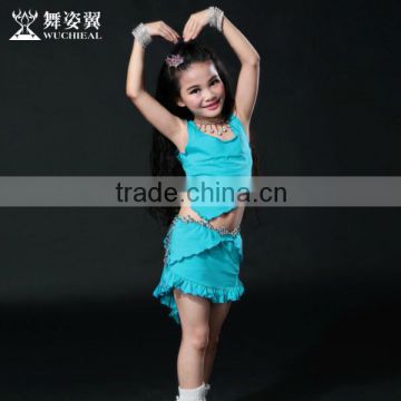 Wuchieal Cotton Belly Dance Costumes for Girls