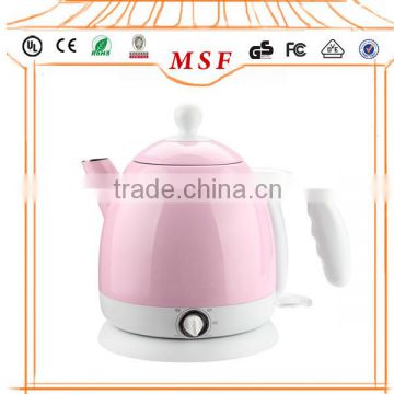 304 stainless steel electric pink kettle that boil milk on hot-sale