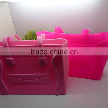 Italy style Silicone handbag/lady Silicone jelly bag 2013