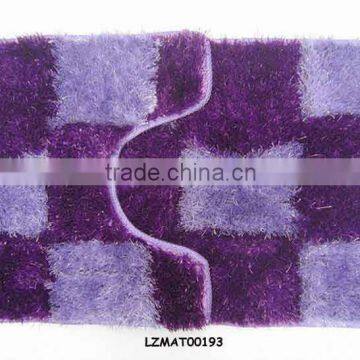 Shaggy bath mat set bath rug LZMAT00193