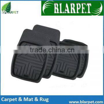 Good quality discount no-clean soft car rubber floor mat