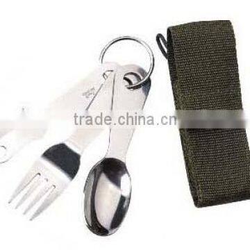 Stainless steel Camping chow kit ring set