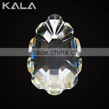 High quality crystal table lamp base or crystal lamp part fitting