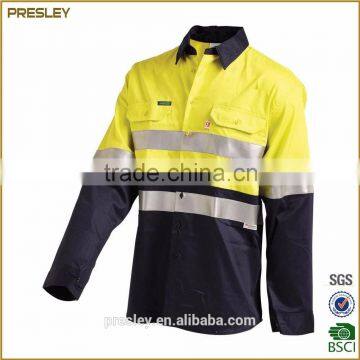 High Quality Men's Safty Reflective Workwear Coverall Fireproof Workwear photo-6