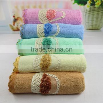 beautiful embroidery towels bath towels SB-101