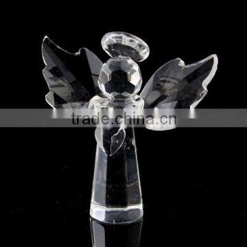 cute crystal glass little angel figurines