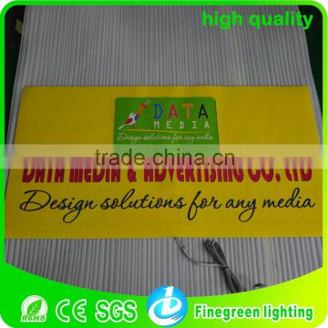 company customised el poster logo,100*50cm new making el technology high brightness