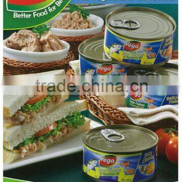 Vega Tuna Chunks in Oil