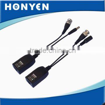 New arrival single channel power, video, data TVI balun HY-2001-HD