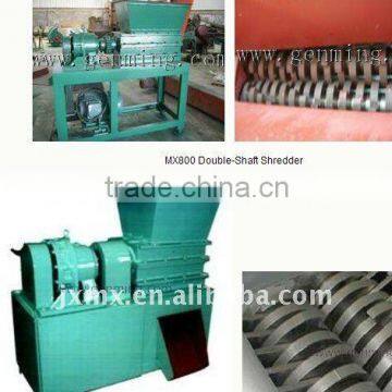 High efficiency scrap metal shredder