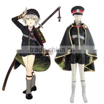 Hot Sales! Touken Ranbu Online Game Hotarumaru Samurai Uniform Japanese Video Game Cosplay Costume Military Uniform Custom