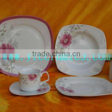 YF78002 ceramic tableware in 20pcs