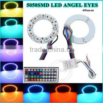 Car Parts Accessories NEW Muti-Color Changing LED Ring Light RGB 5050smd Angel Eyes Lighting Quality Choice photo-4
