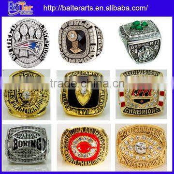 Custom Men Silver Stainless Steel Class Championship Ring Team Super Bowl Champion Ring Replica Sport Championship Ring Sale Quality Choice