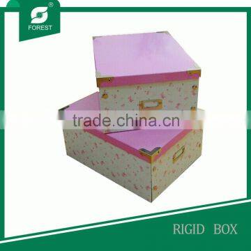 CUSTOM DESIGN LOGO PRINTED RIGID BOX