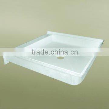 North America market UPC/cUPC certified three alcove tile flange base, usa shower base, shower pan