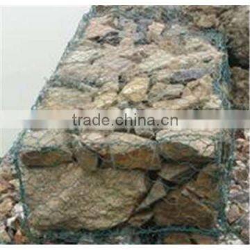 PVC coated/galvanized stone cage wall producer