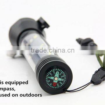 Gift Box-2016 NewTen Functions in One Flashlight,Solar LED Torch With Hammer Campus USB Android Output Car Essential Emmergency photo-4