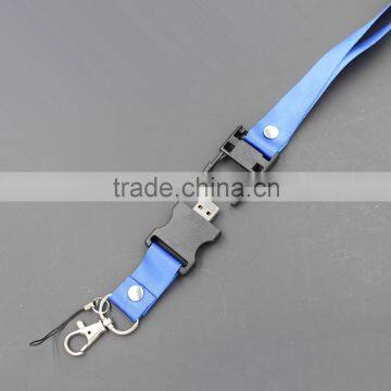 Hot sale fashion printing polyester usb lanyard