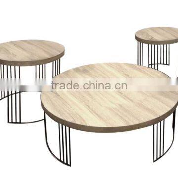 round coffee table corner table tea table melamine top hot sale