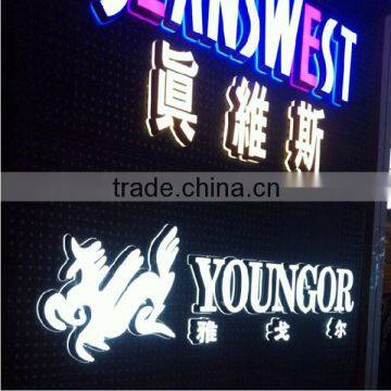 Fashion High illuminated Mini Acrylic Led Backlit Sign