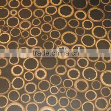 Natural bamboo msaic wall tiles