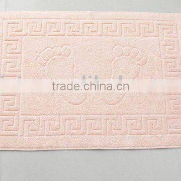 jacquard bath mat