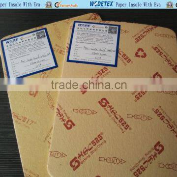 Wodetex shoe paper insole board with eva,texon insole paper board