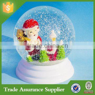 Resin Christmas Snow Globe