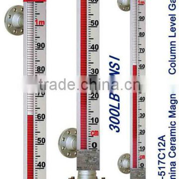 UHZ 517C12A oil level gauge for surveying equipment high temperature max 450 centigrade mid-pressure PN4.0 300lb