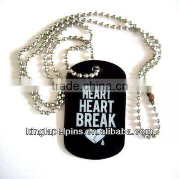 SM-MD003 custom fashion couple dog tag