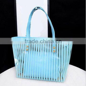 Korean Style Clear PVC Beach Bag Set