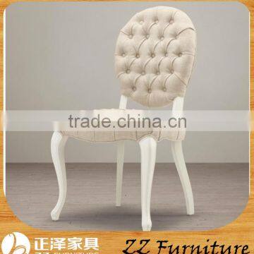 European Style Button Tufted Banquet Chair