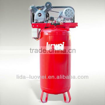 Belt-driven two stage piston vertical air compressor LW-L3200/12.5