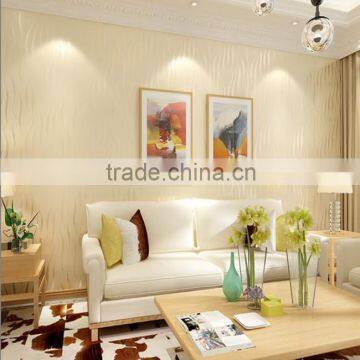 polyester non-woven compound jacquard wallpaper for hotels simple wallpaper closeout wallpaper