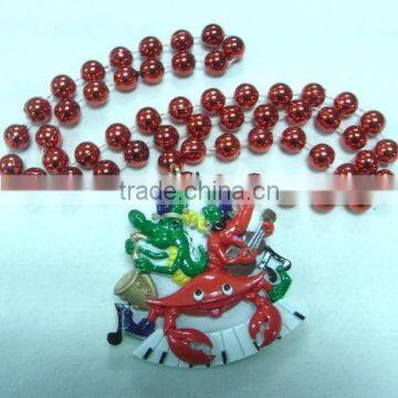 Wholesale Mardi Gras Beads Promotional Beads Plastic Necklace