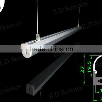 Anodizing LED Linear Light Aluminium Housing LED Pendant Profile Lighting Fixtures