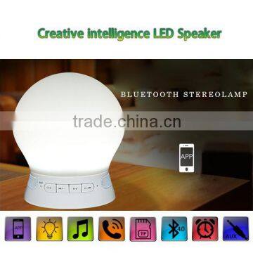 New Product 2016 Wireless LED Light Speaker, Bluetooth Speaker with LED Night light for Wholesale                        
                                                Quality Choice