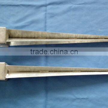 Electric galvanized white zinc pole anchor