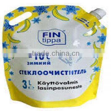 3L liquid oil stand up pouch with spout